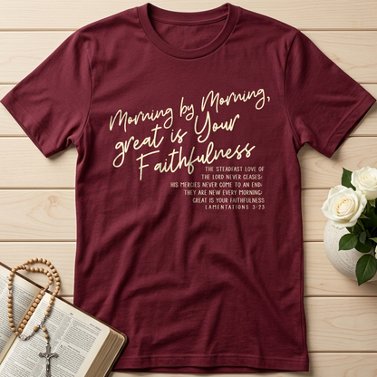 Morning By Morning Great Is Your Faithfulness 01