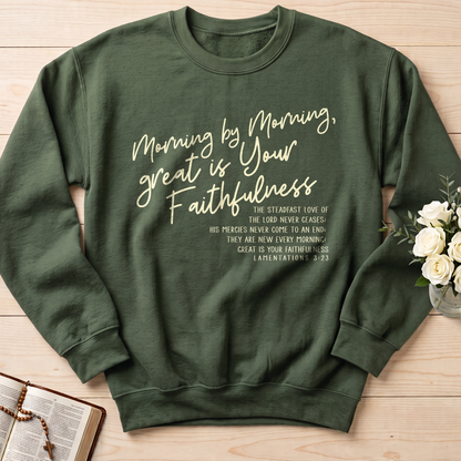 Morning By Morning Great Is Your Faithfulness 01