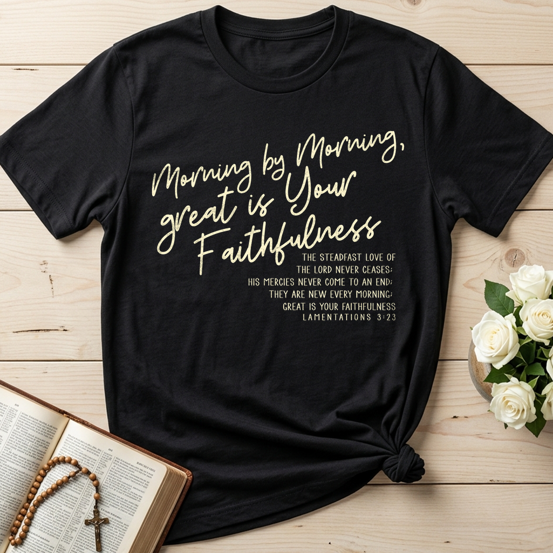 Morning By Morning Great Is Your Faithfulness 01
