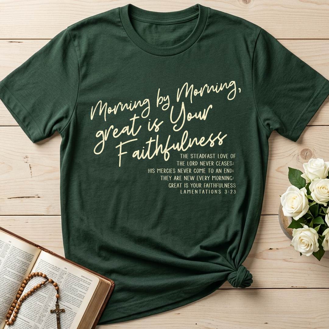 Morning By Morning Great Is Your Faithfulness 01