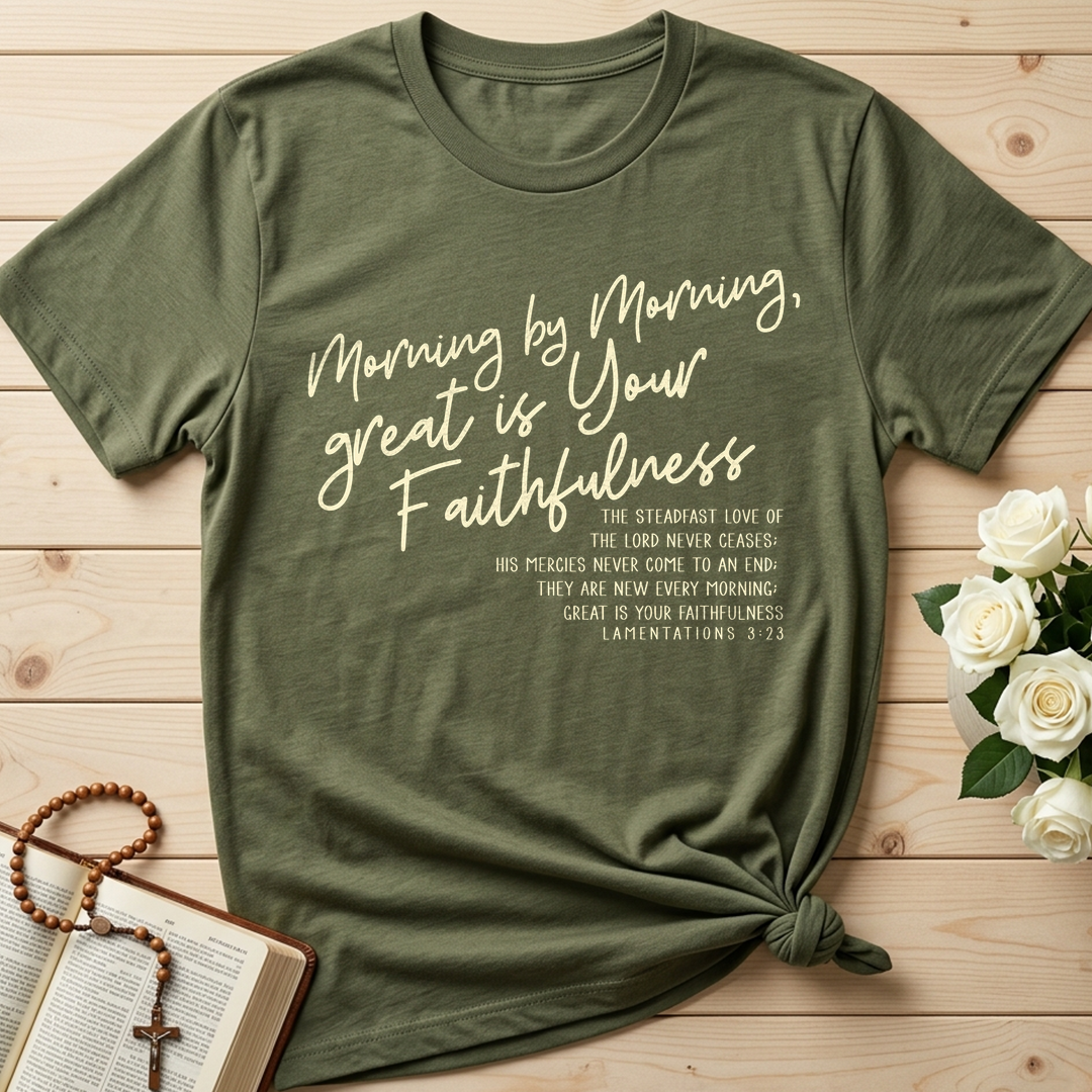 Morning By Morning Great Is Your Faithfulness 01