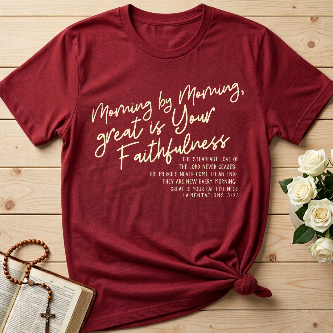 Morning By Morning Great Is Your Faithfulness 01