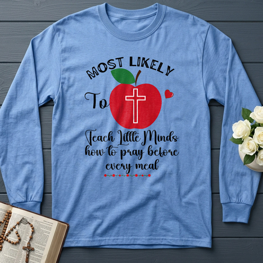 Most Likely To Teach Little Minds How To Pray Before Every Meal 01