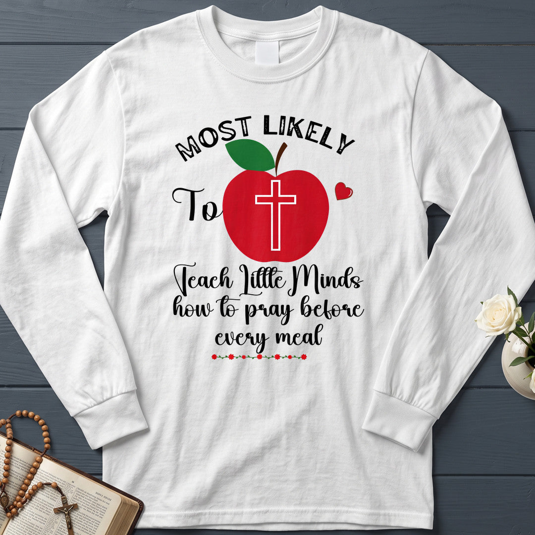 Most Likely To Teach Little Minds How To Pray Before Every Meal 01