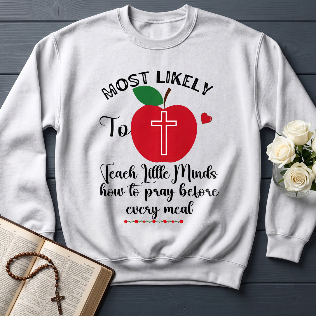 Most Likely To Teach Little Minds How To Pray Before Every Meal 01