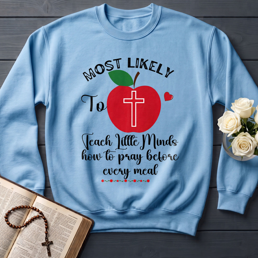 Most Likely To Teach Little Minds How To Pray Before Every Meal 01