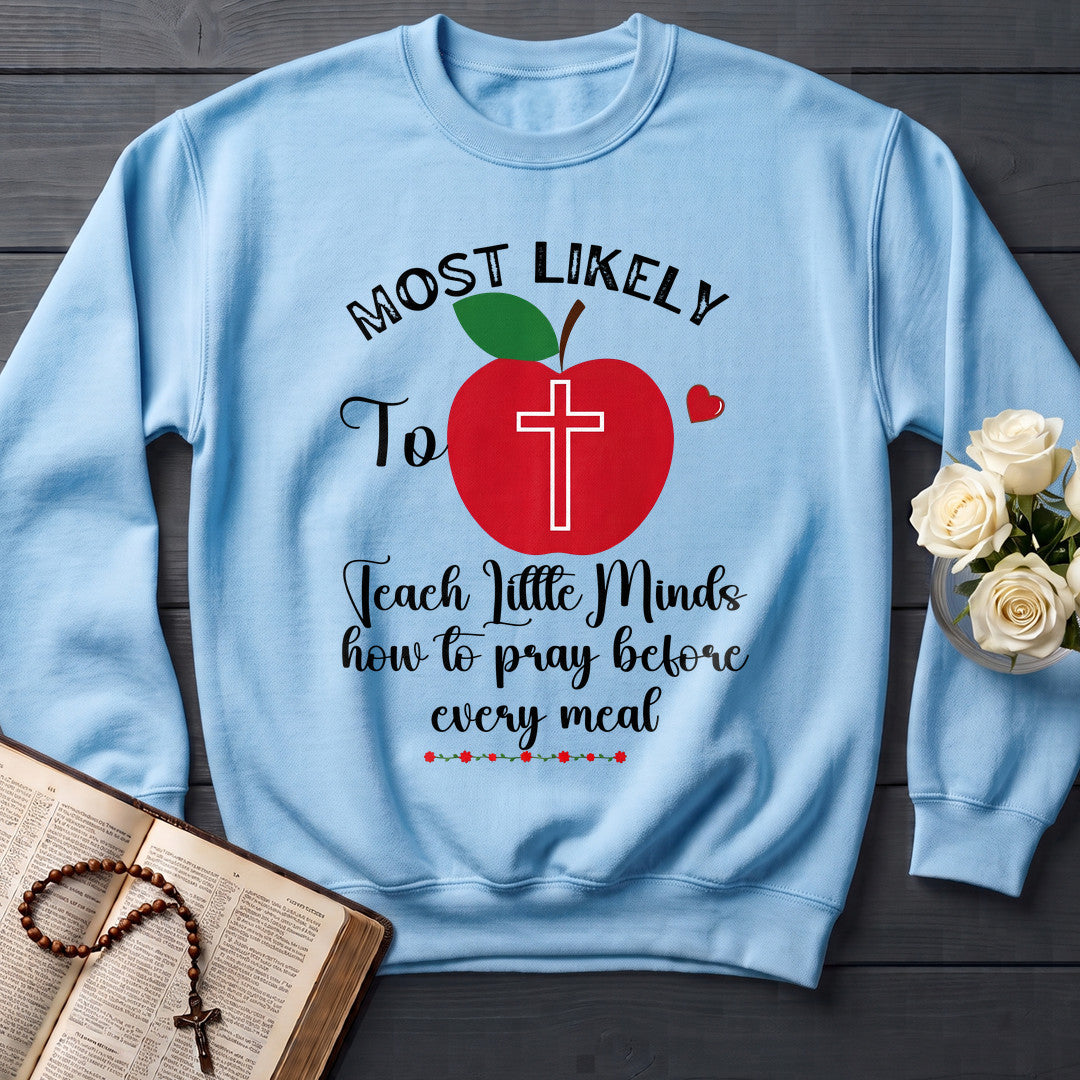 Most Likely To Teach Little Minds How To Pray Before Every Meal 01