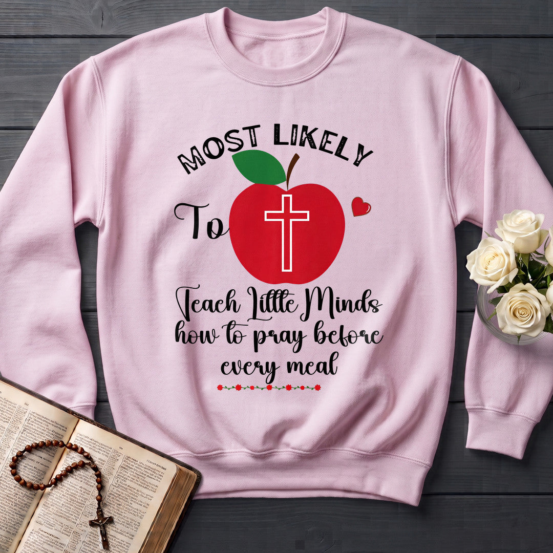 Most Likely To Teach Little Minds How To Pray Before Every Meal 01