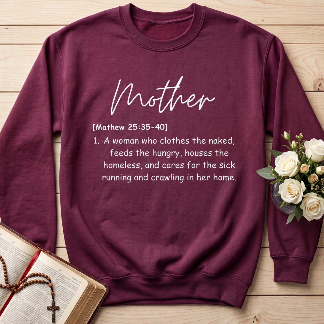 Mother Mathew 25.35-40 01