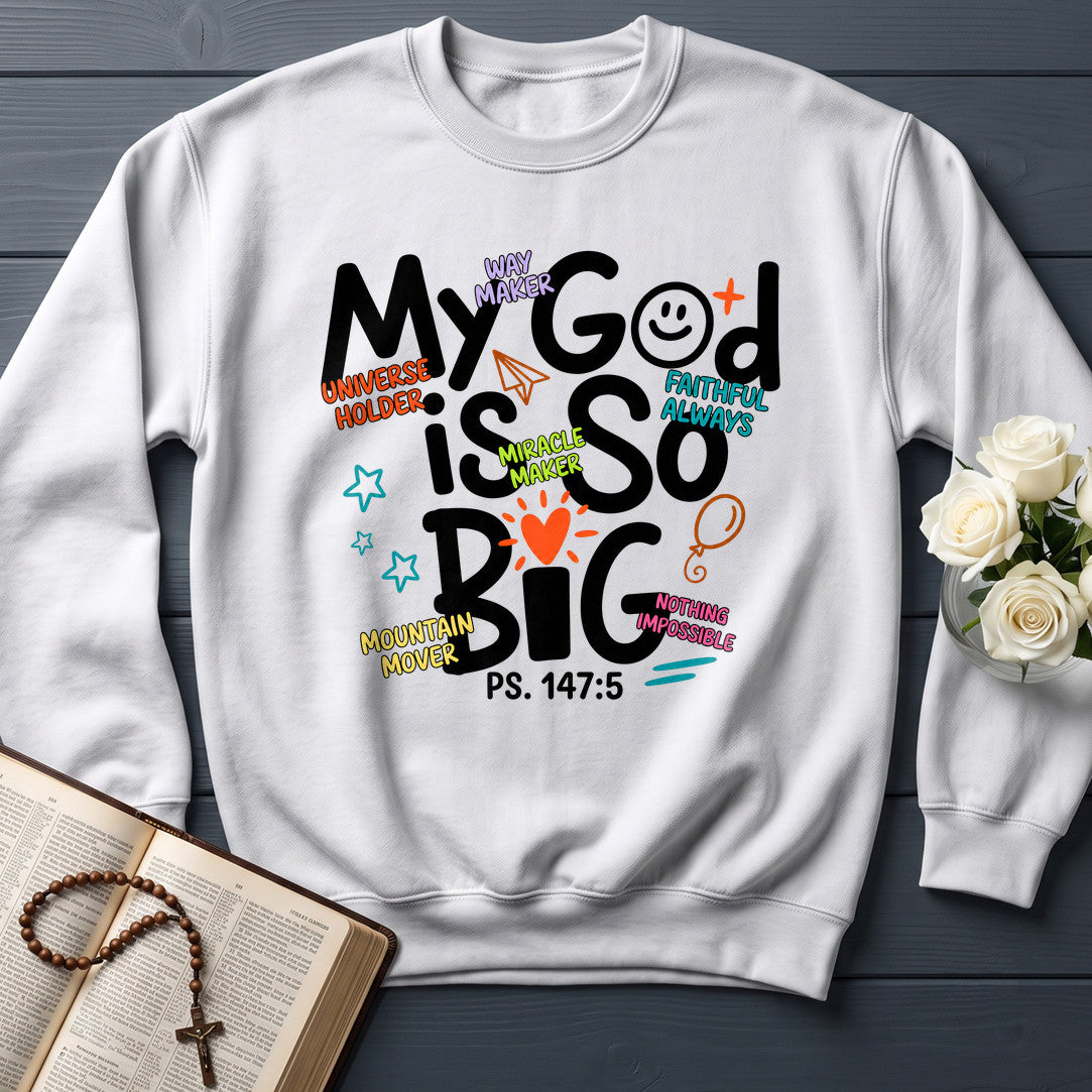 My God Is So Big Ps.147.5 02