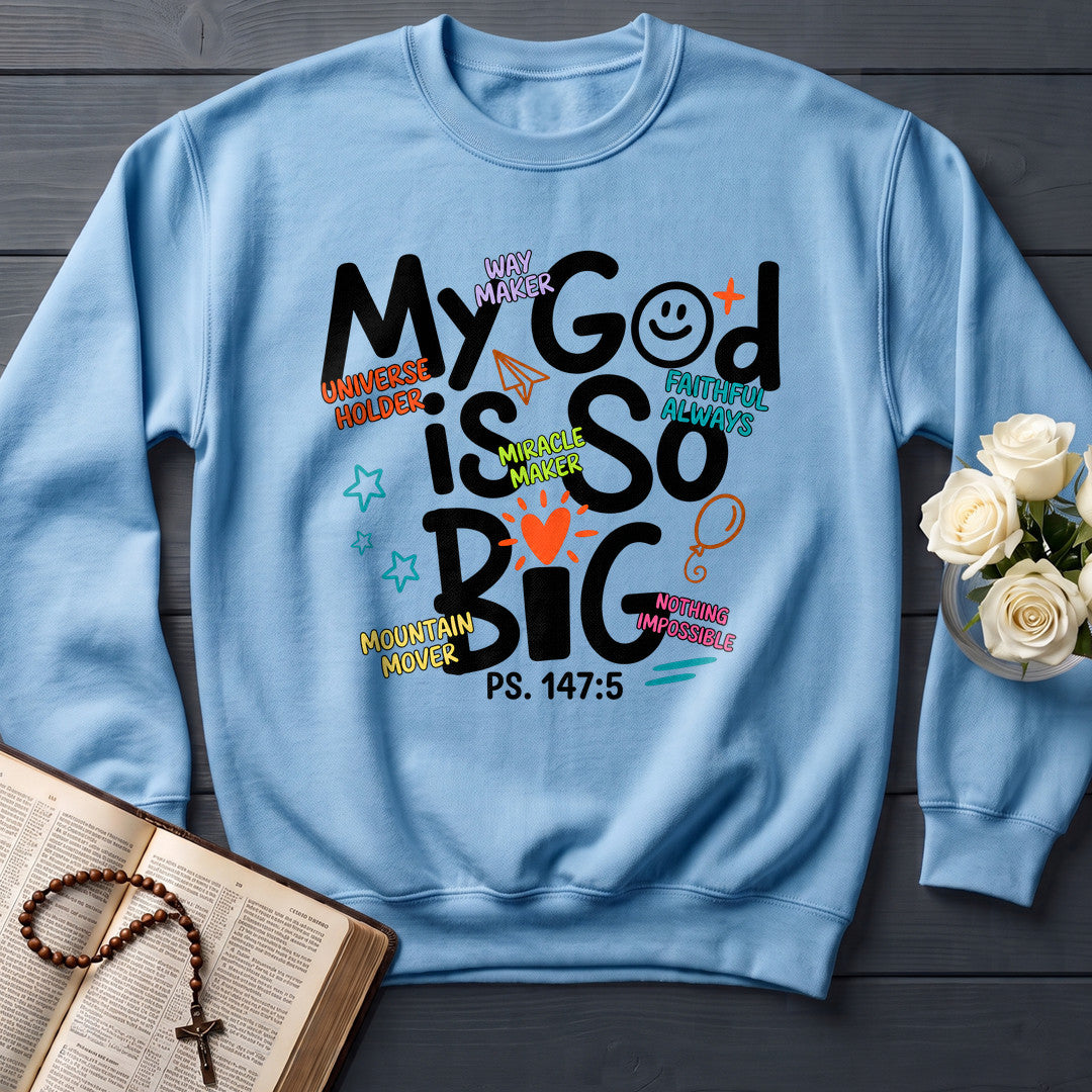 My God Is So Big Ps.147.5 02