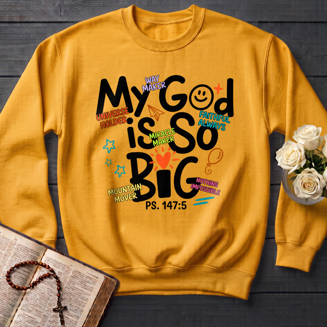 My God Is So Big Ps.147.5 02