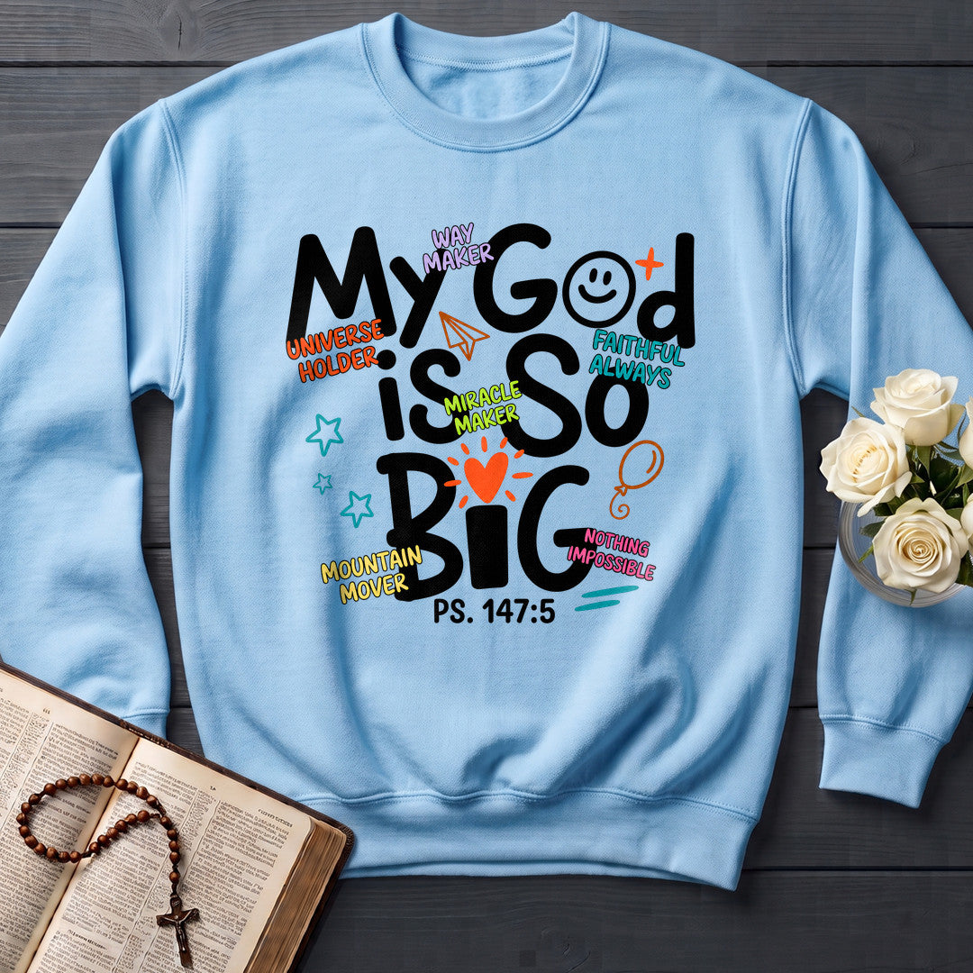 My God Is So Big Ps.147.5 02