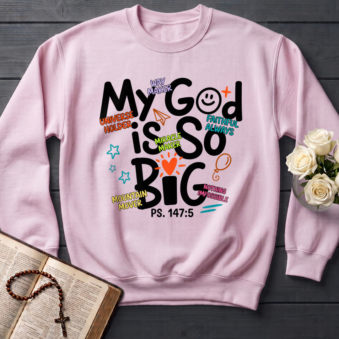 My God Is So Big Ps.147.5 02