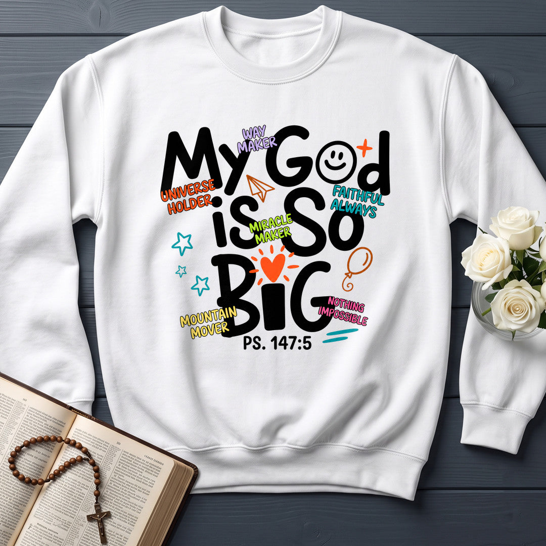 My God Is So Big Ps.147.5 02