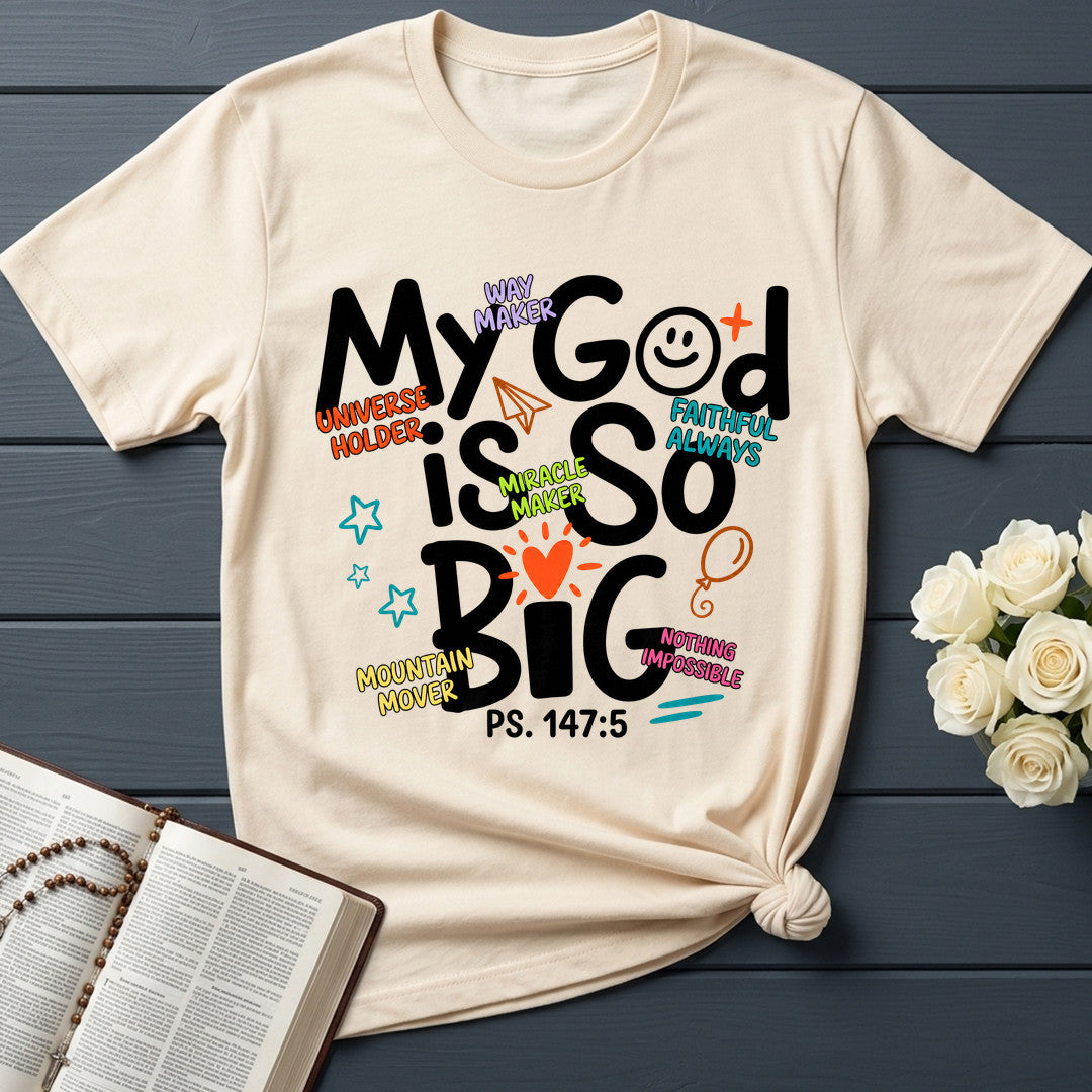 My God Is So Big Ps.147.5 02