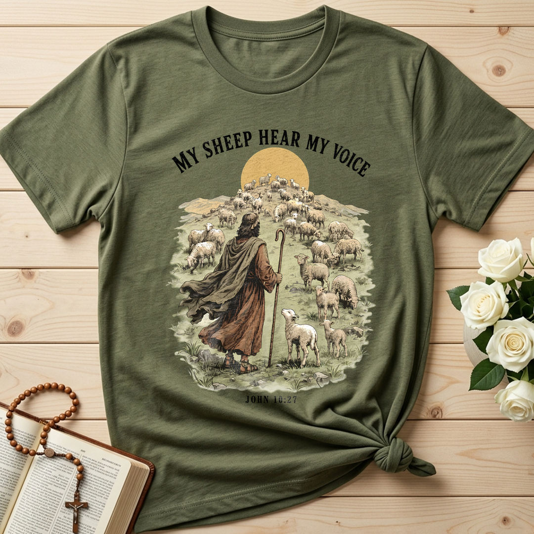 My Sheep Hear My Voice John 10.27 01