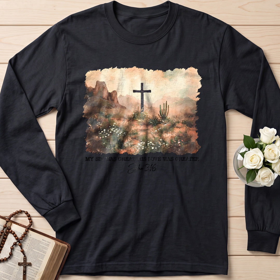 My Sin Was Great His Love Was Greater John 3.16 02