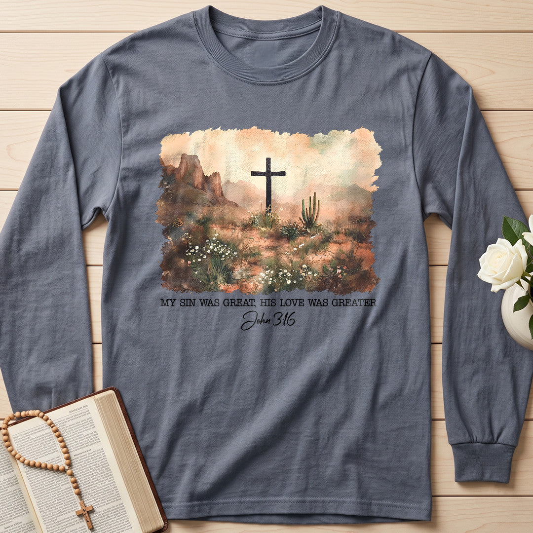 My Sin Was Great His Love Was Greater John 3.16 02