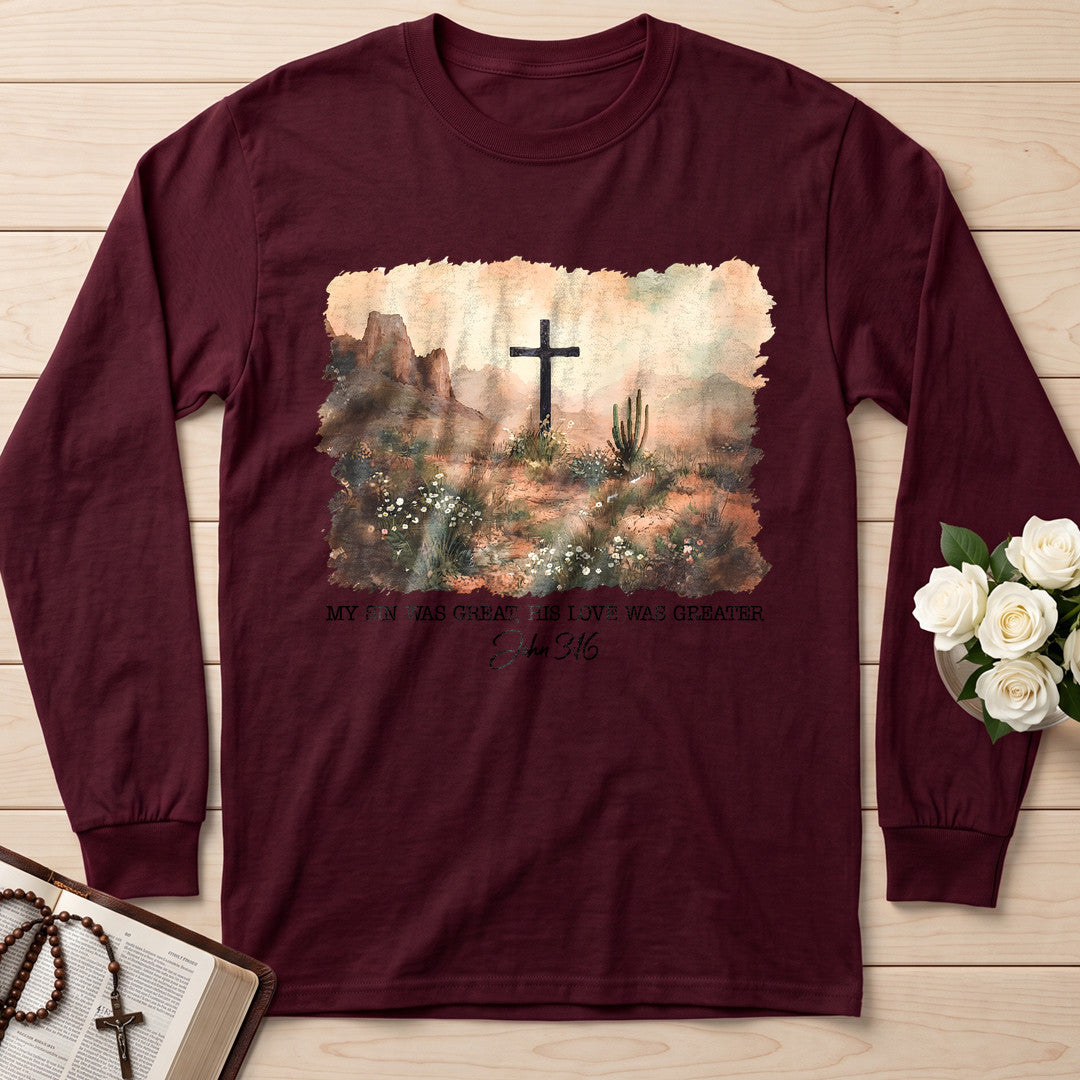 My Sin Was Great His Love Was Greater John 3.16 02