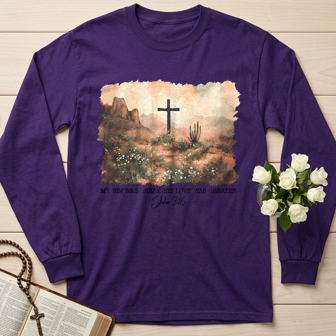 My Sin Was Great His Love Was Greater John 3.16 02
