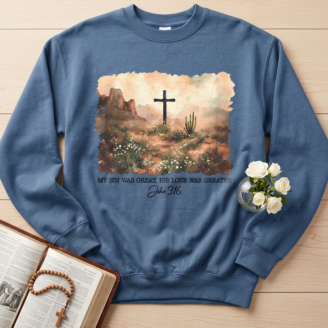 My Sin Was Great His Love Was Greater John 3.16 02