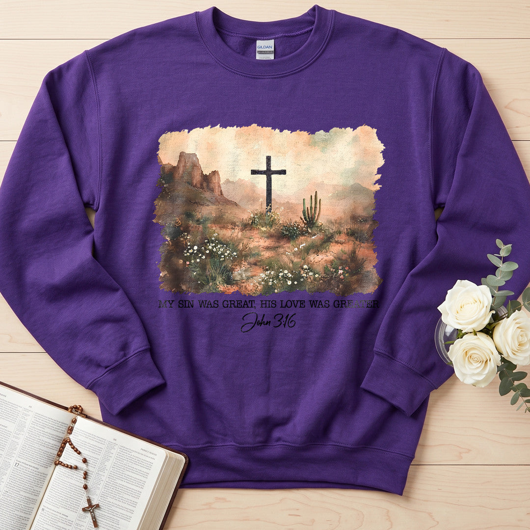My Sin Was Great His Love Was Greater John 3.16 02