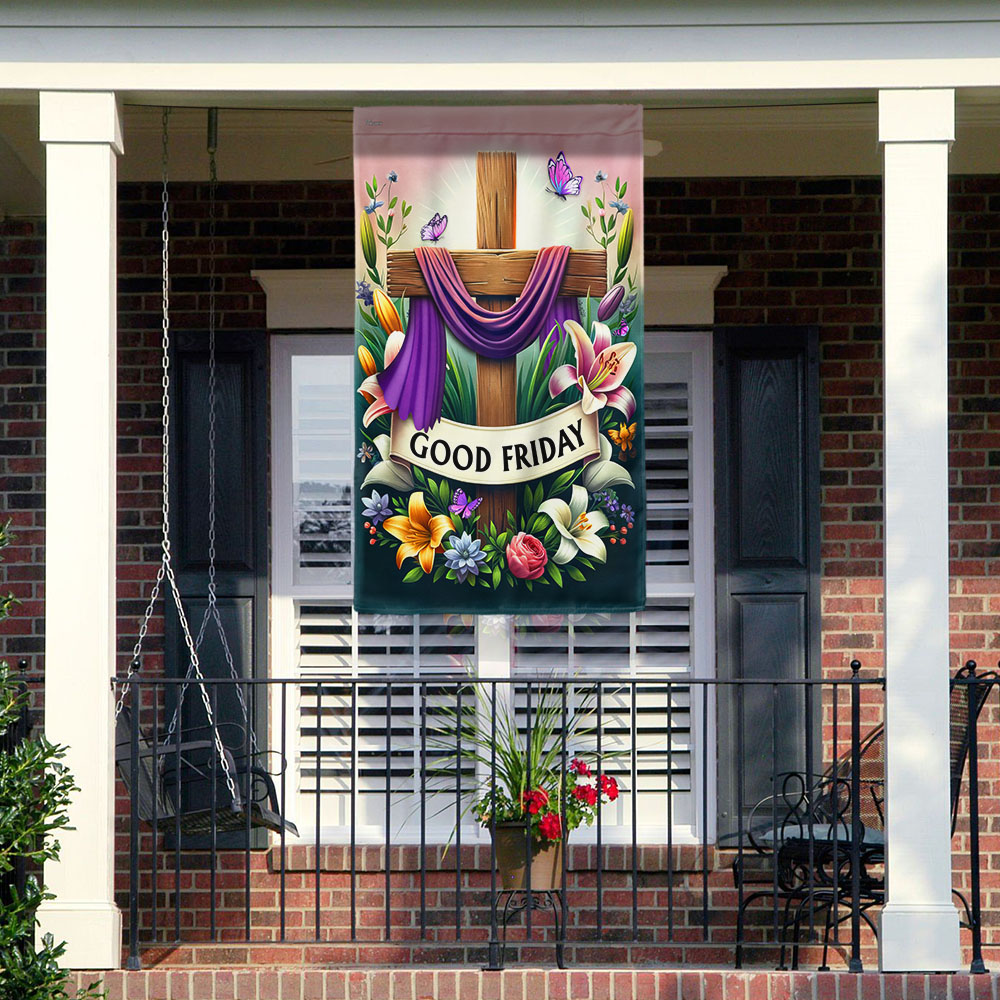 FLAGWIX  Good Friday Christian Cross Jesus Christ Flag