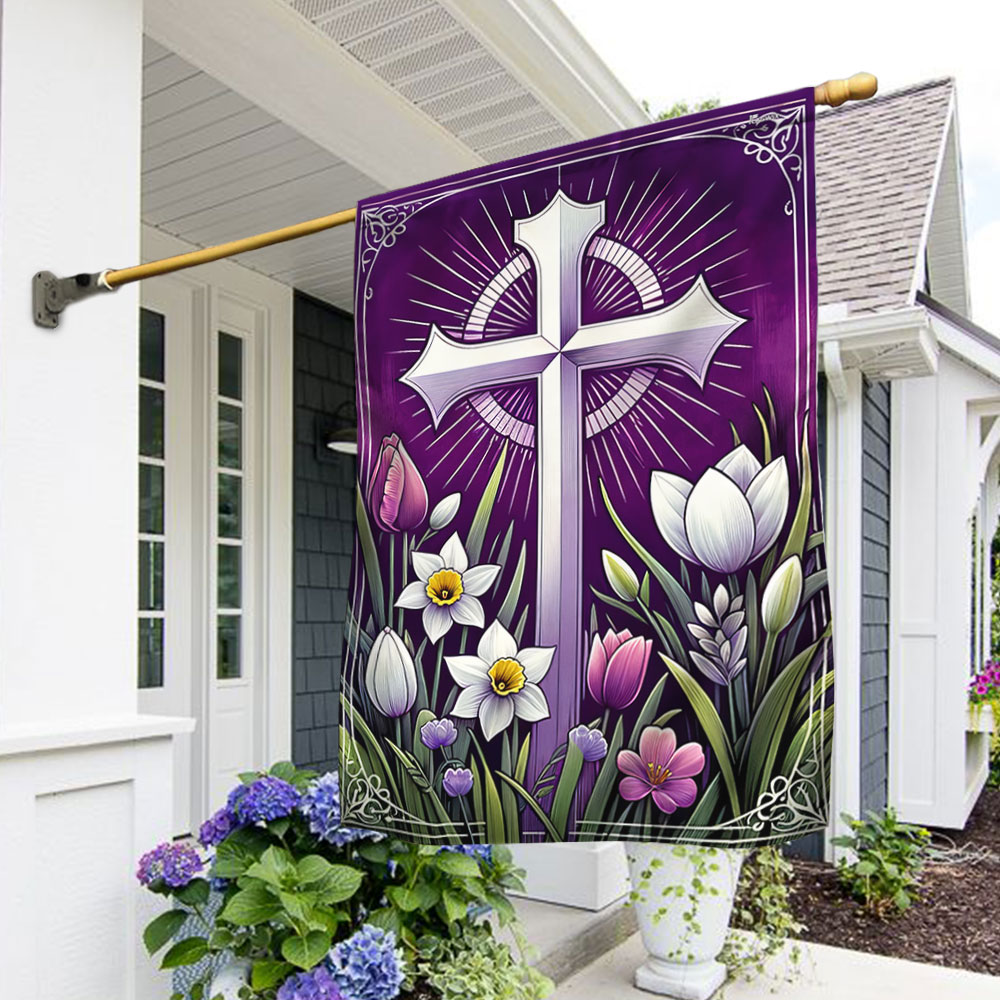 FLAGWIX  Lent Season Christian Religious Flag