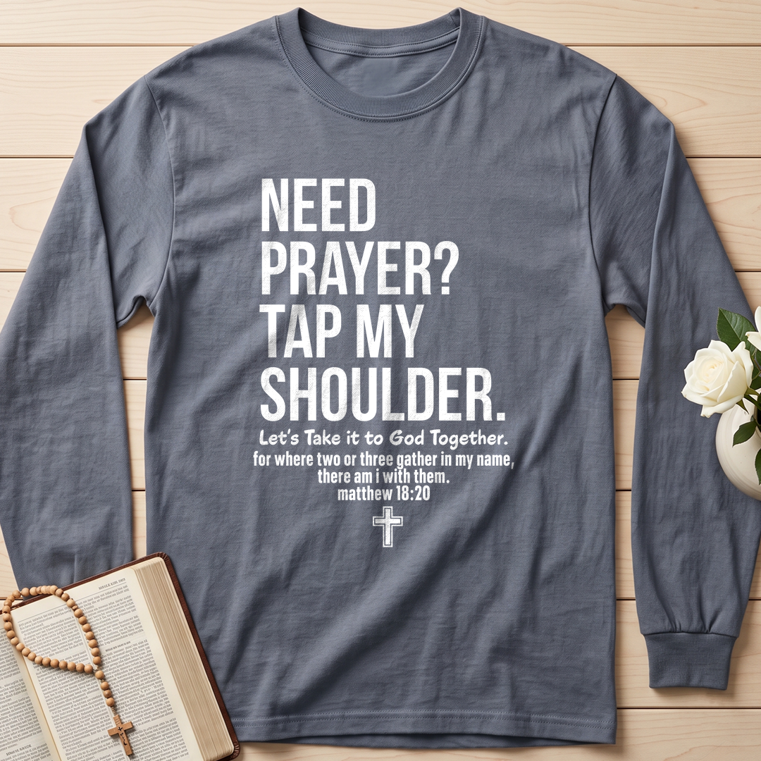 Need Prayer Tap My Shoulder 02