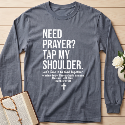 Need Prayer Tap My Shoulder 02