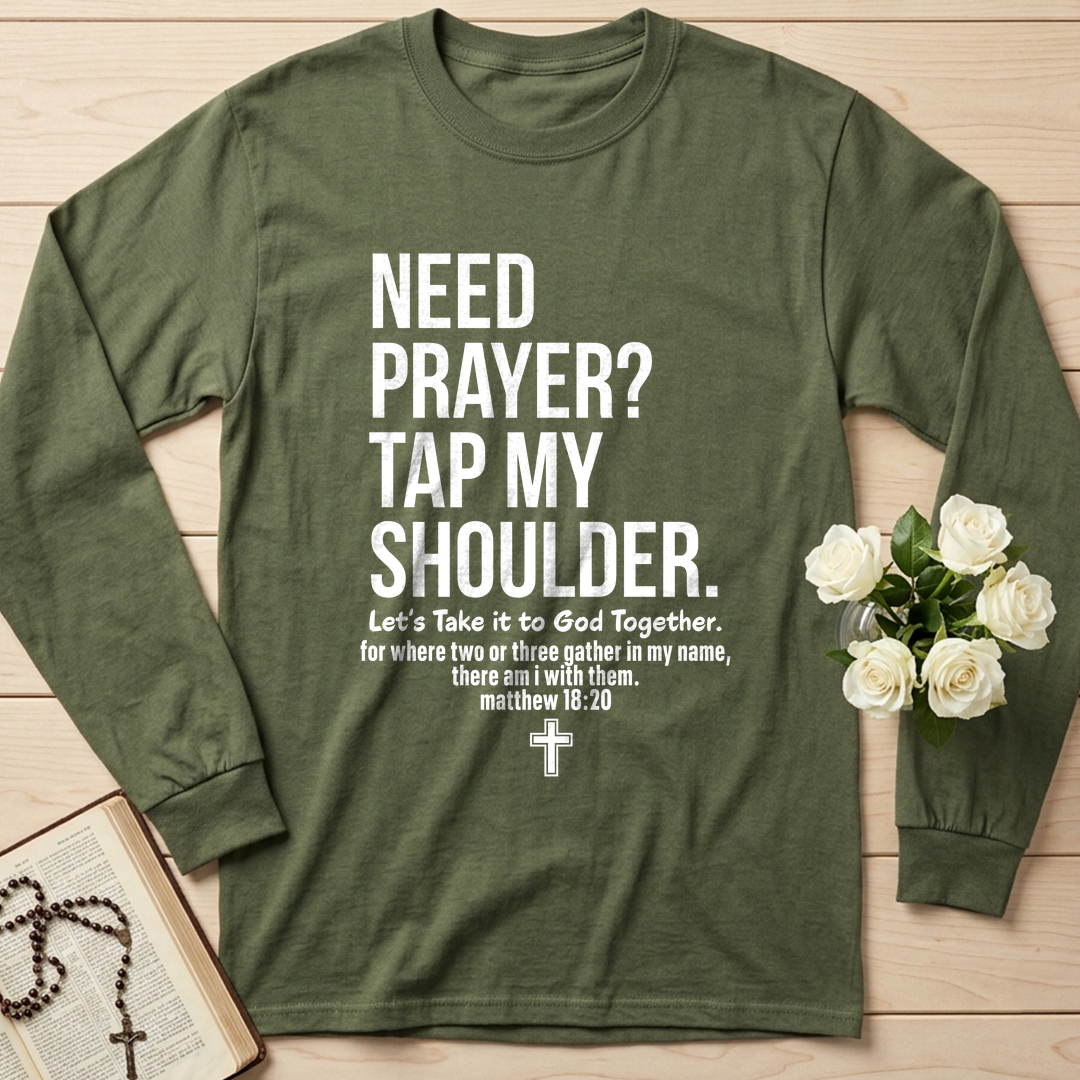 Need Prayer Tap My Shoulder 02