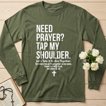 Need Prayer Tap My Shoulder 02