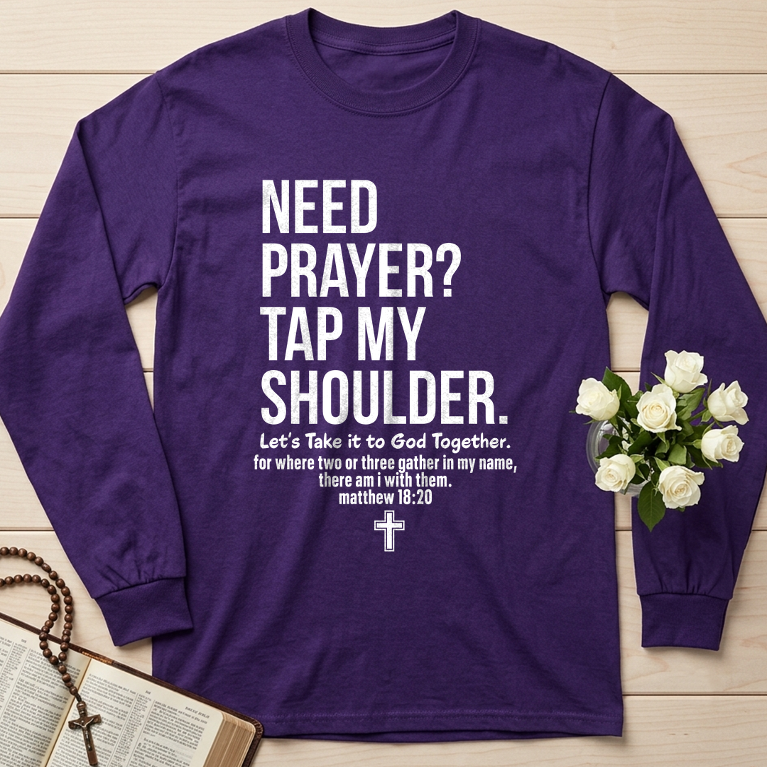 Need Prayer Tap My Shoulder 02