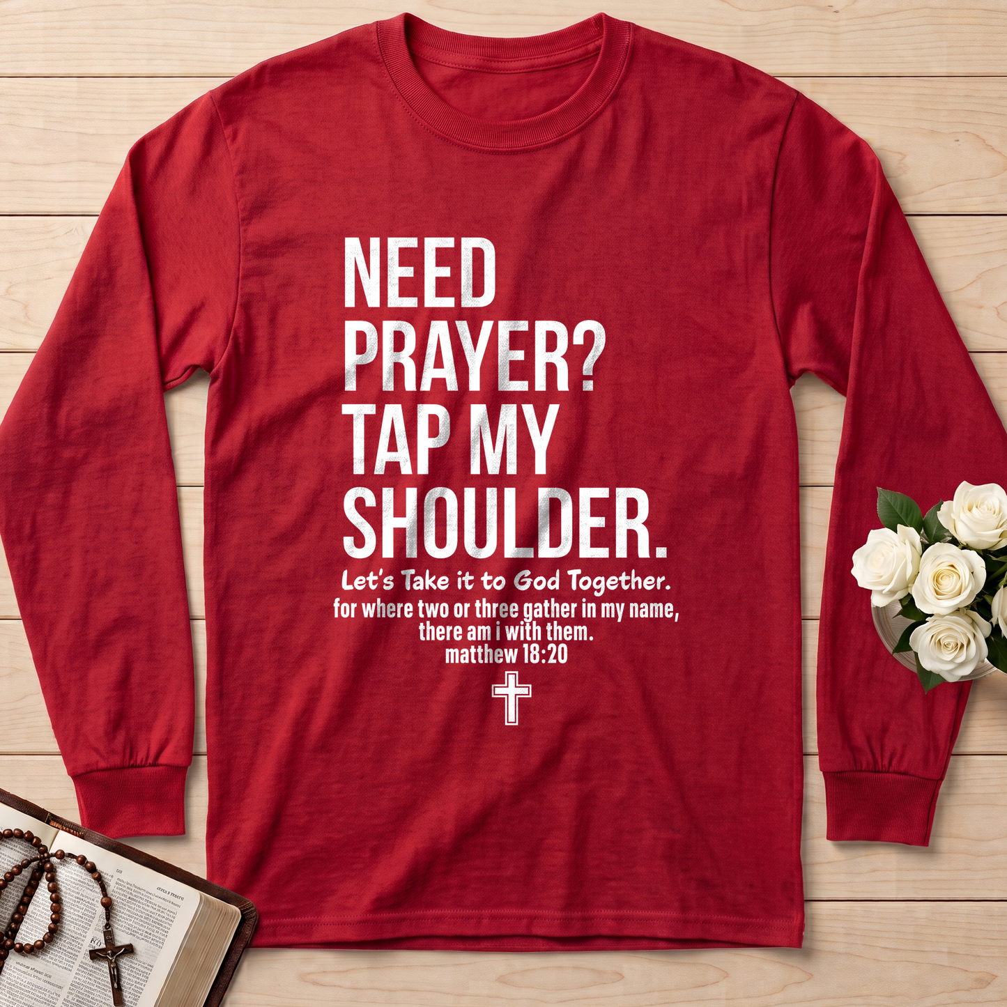 Need Prayer Tap My Shoulder 02