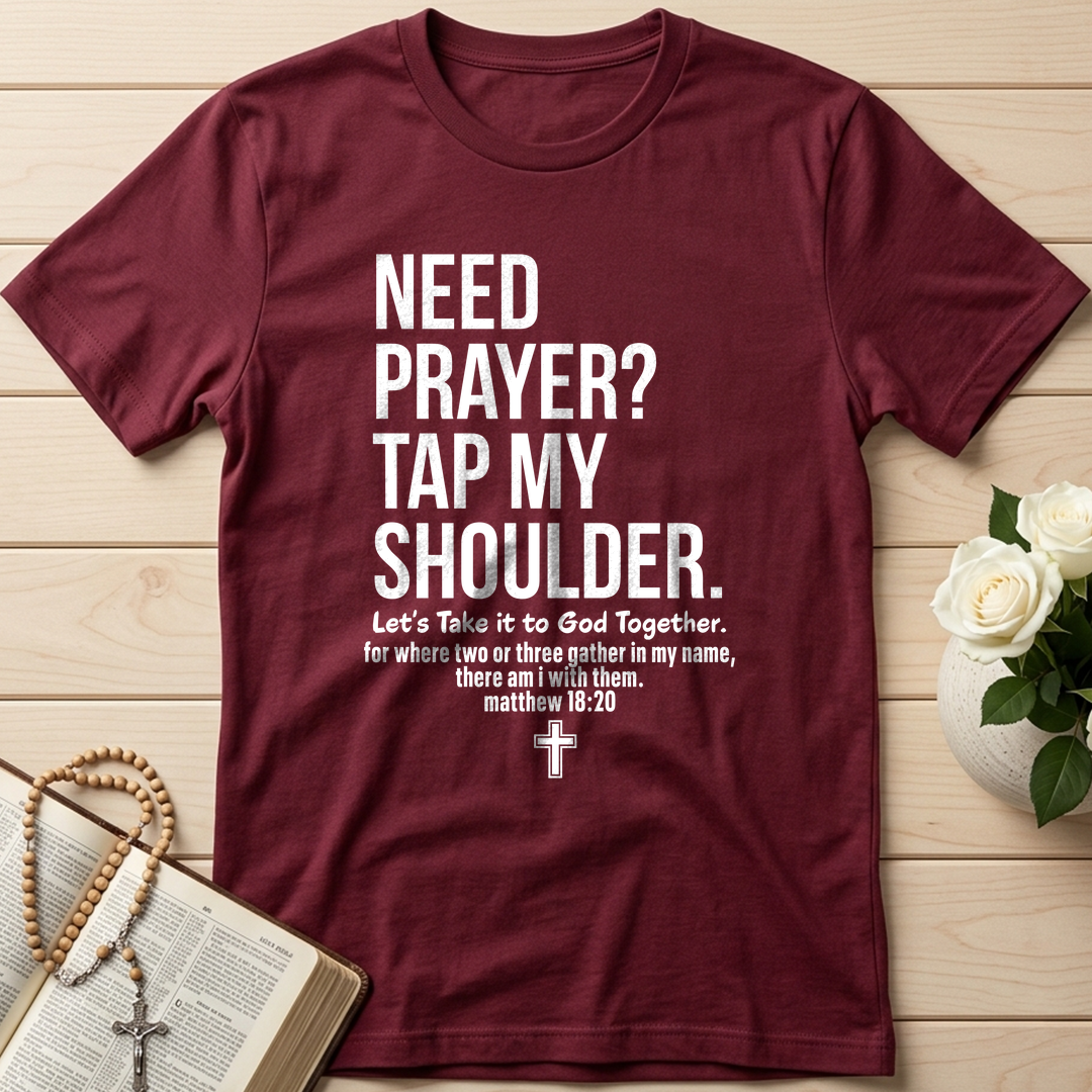Need Prayer Tap My Shoulder 02