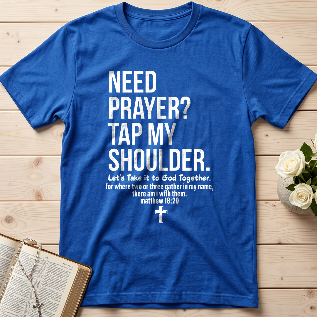 Need Prayer Tap My Shoulder 02