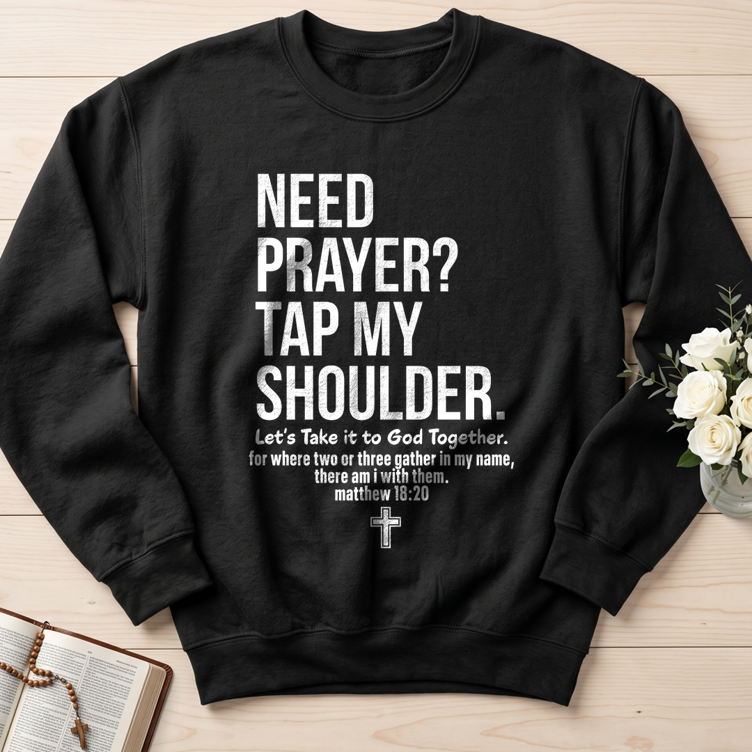 Need Prayer Tap My Shoulder 02