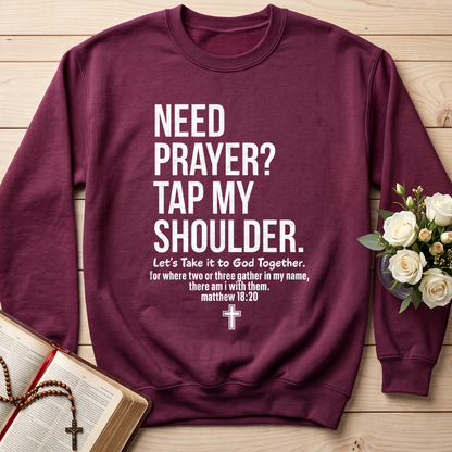 Need Prayer Tap My Shoulder 02