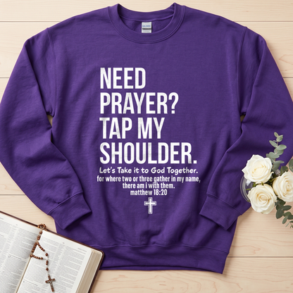 Need Prayer Tap My Shoulder 02