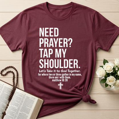 Need Prayer Tap My Shoulder 02