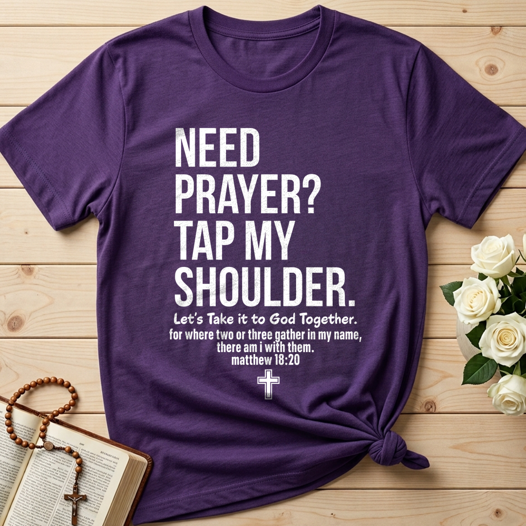 Need Prayer Tap My Shoulder 02