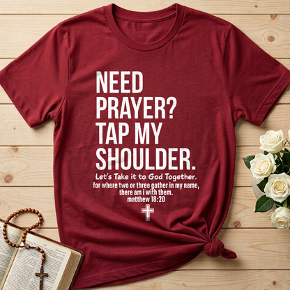 Need Prayer Tap My Shoulder 02