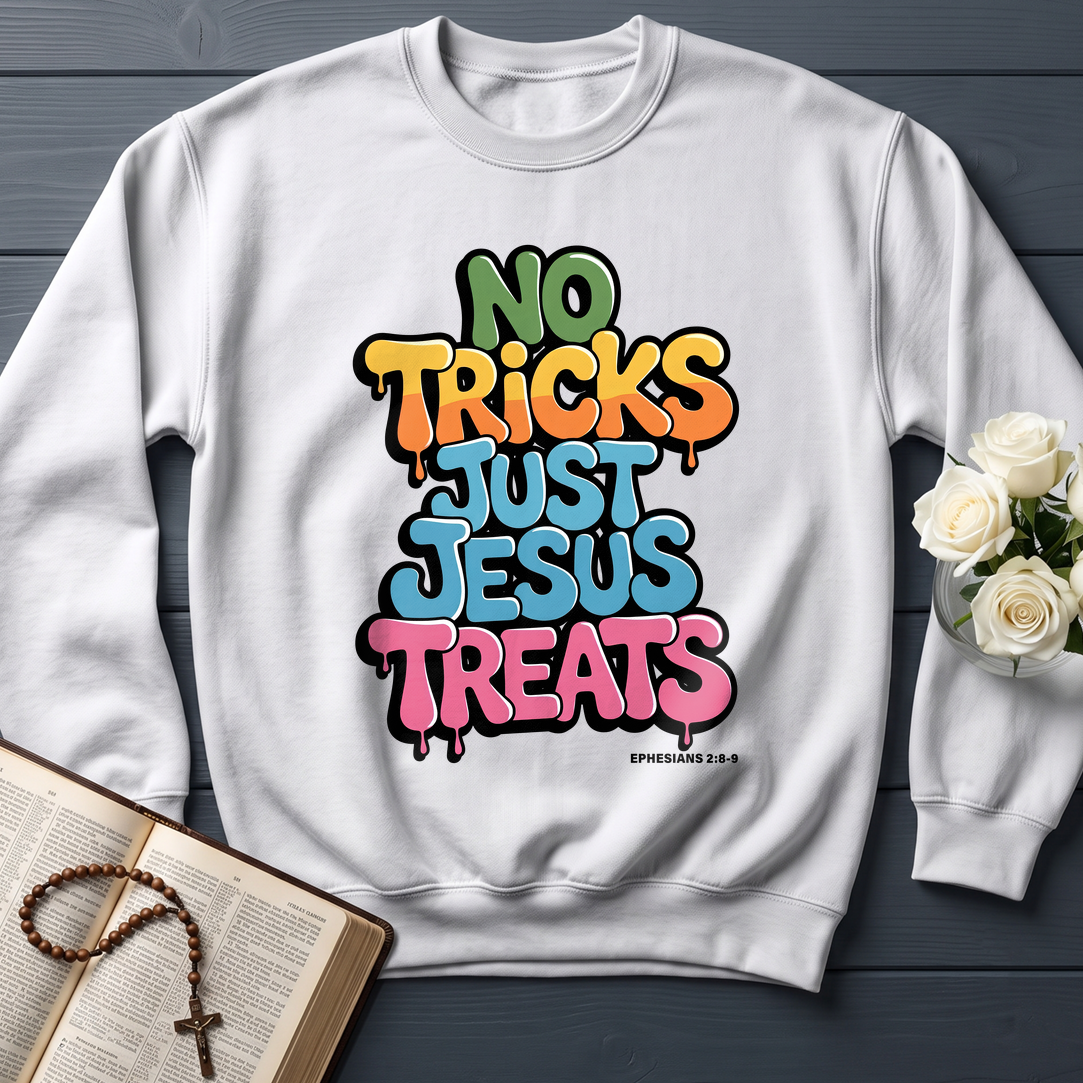 No Tricks Just Jesus Treats Ephesians 2.8-9 01