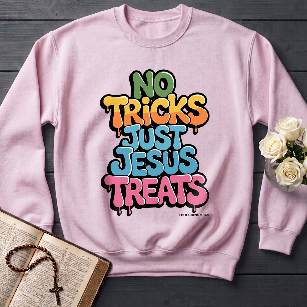 No Tricks Just Jesus Treats Ephesians 2.8-9 01