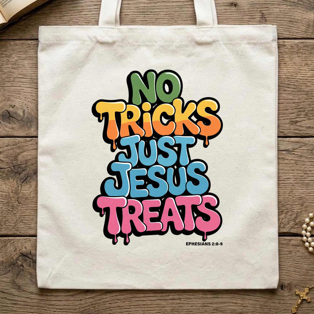 No Tricks Just Jesus Treats Ephesians 2.8-9 01