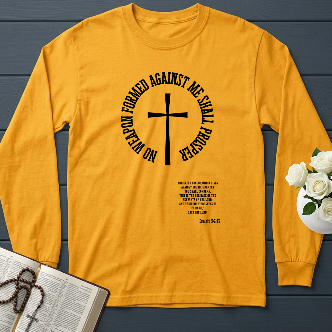 No Weapon Formed Against Me Shall Prosper Isaiah 54.17 01
