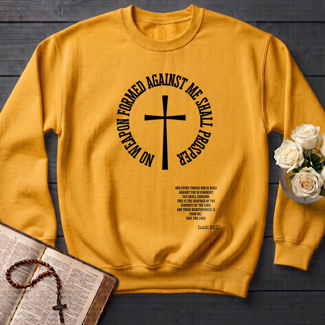 No Weapon Formed Against Me Shall Prosper Isaiah 54.17 01