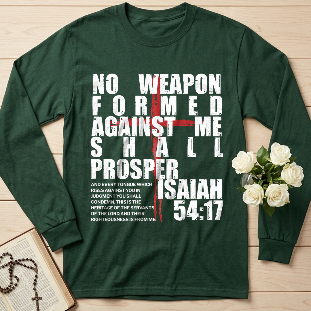 No Weapon Formed Against Me Shall Prosper Isaiah 54.17 02