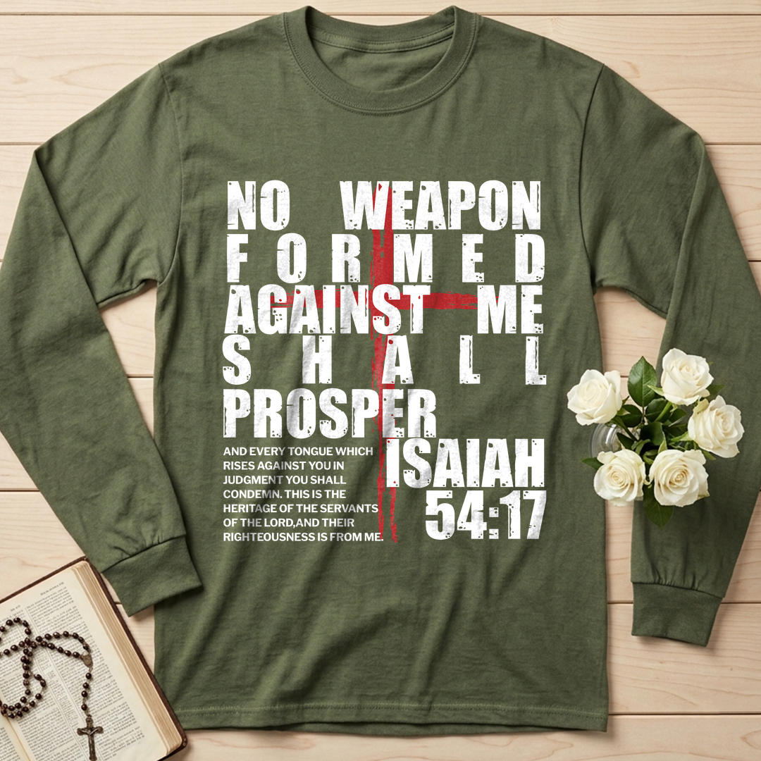 No Weapon Formed Against Me Shall Prosper Isaiah 54.17 02